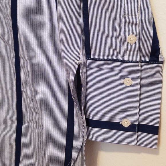 NEW Madewell Striped Button Down Tunic - Picture 4 of 4